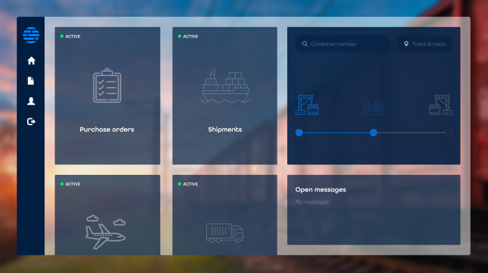 Berkman Forwarding dashboard | Real-time inzicht